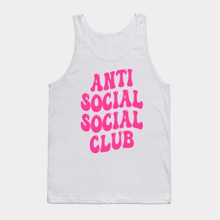 Anti social social club Tank Top